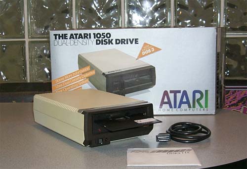 Vintage high quality Atari 1050 disk drive