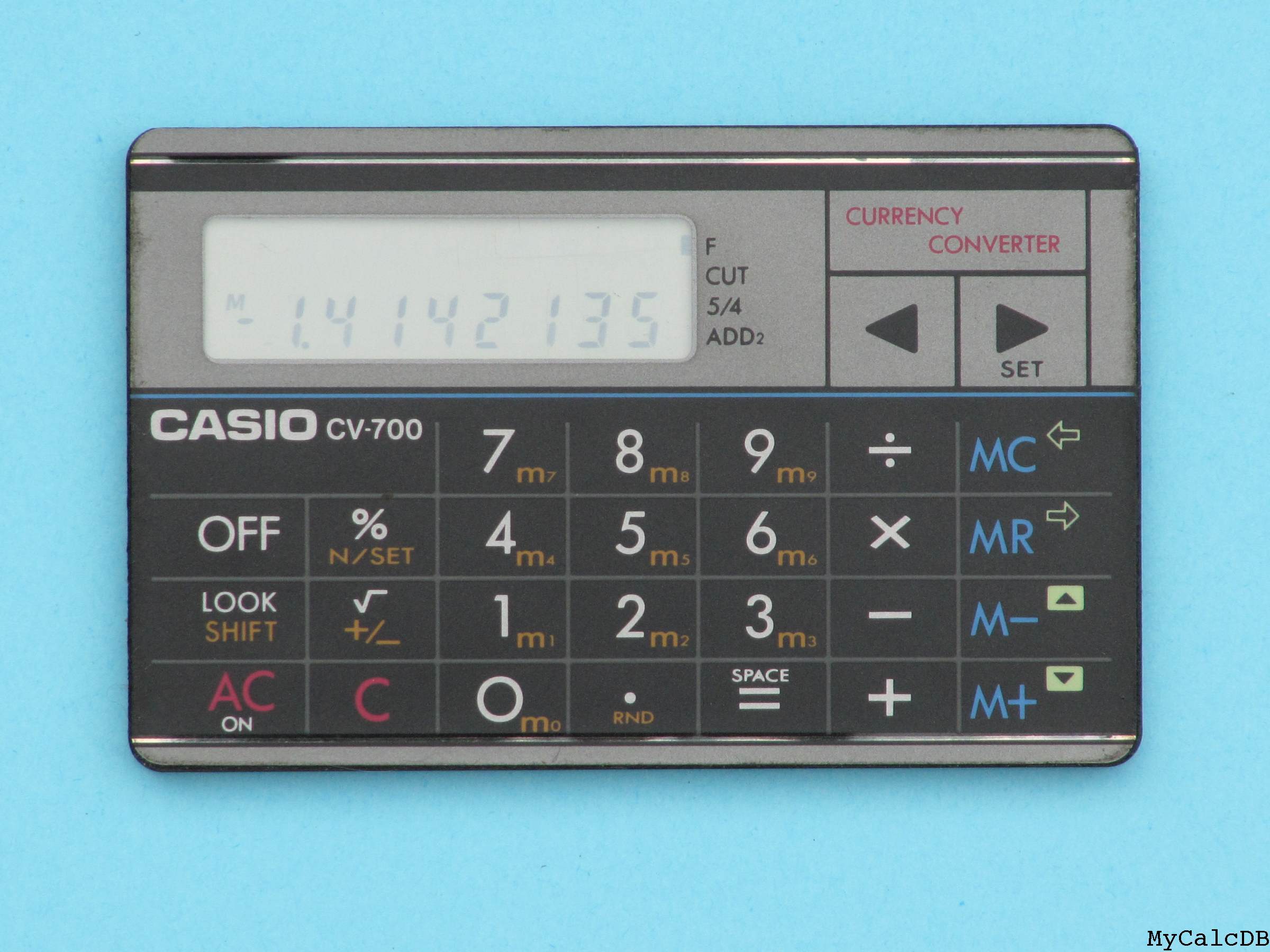 Casio CV-700 CURRENCY CONVERTER