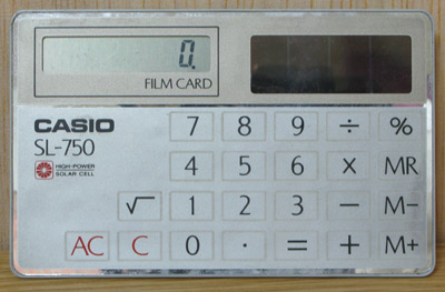 Casio SL-750