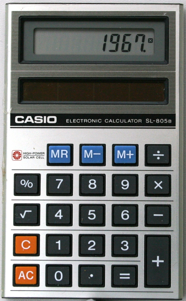 Casio SL-805B