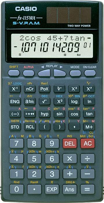 Casio fx-115WA S-V.P.A.M.