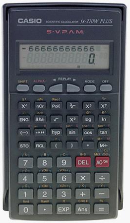 Casio fx-270W PLUS S-V.P.A.M.