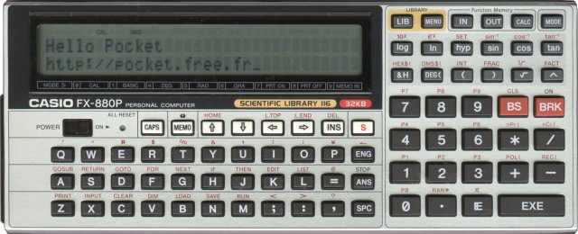 Casio fx-880p