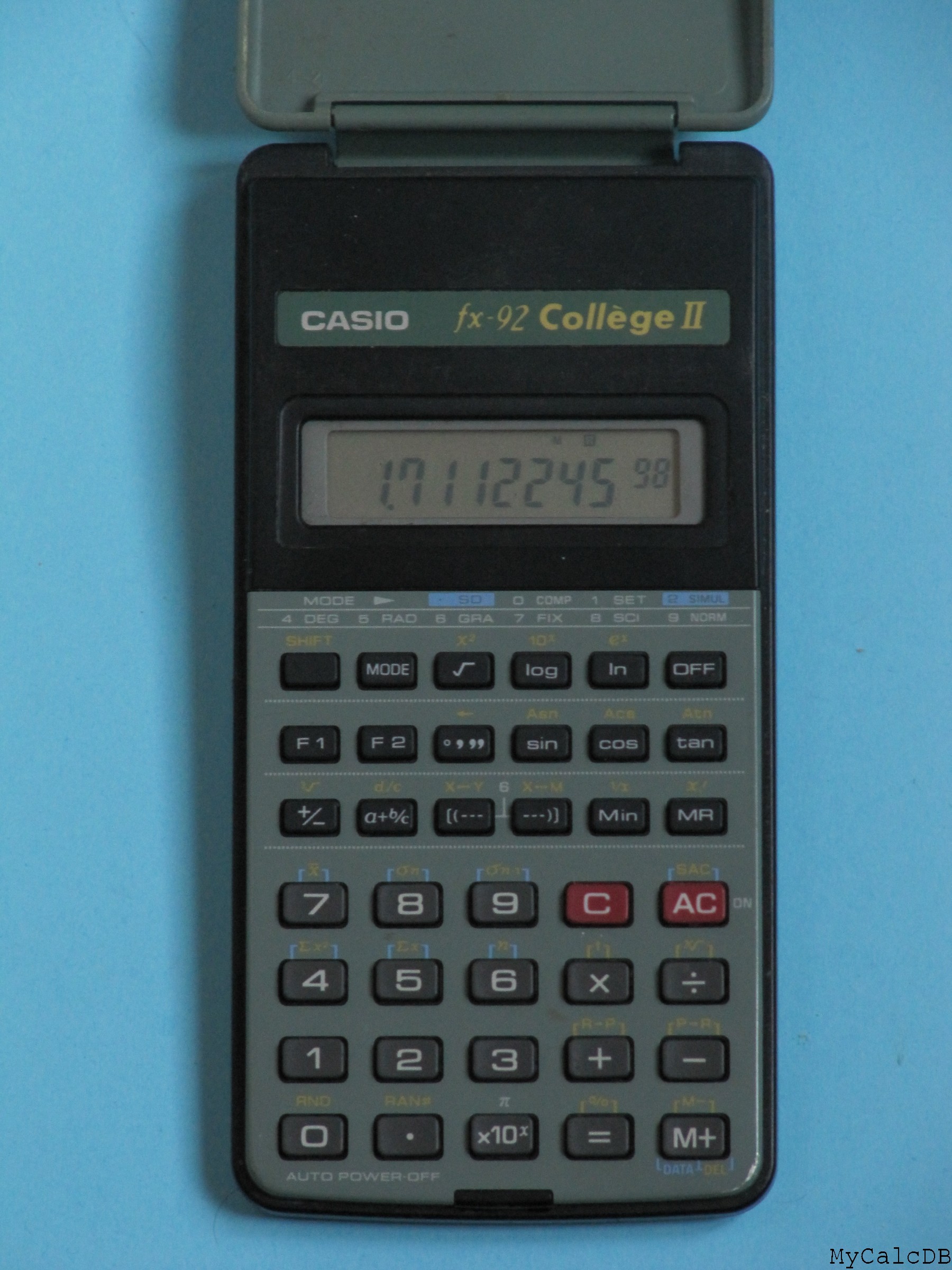 Casio fx-92 College II