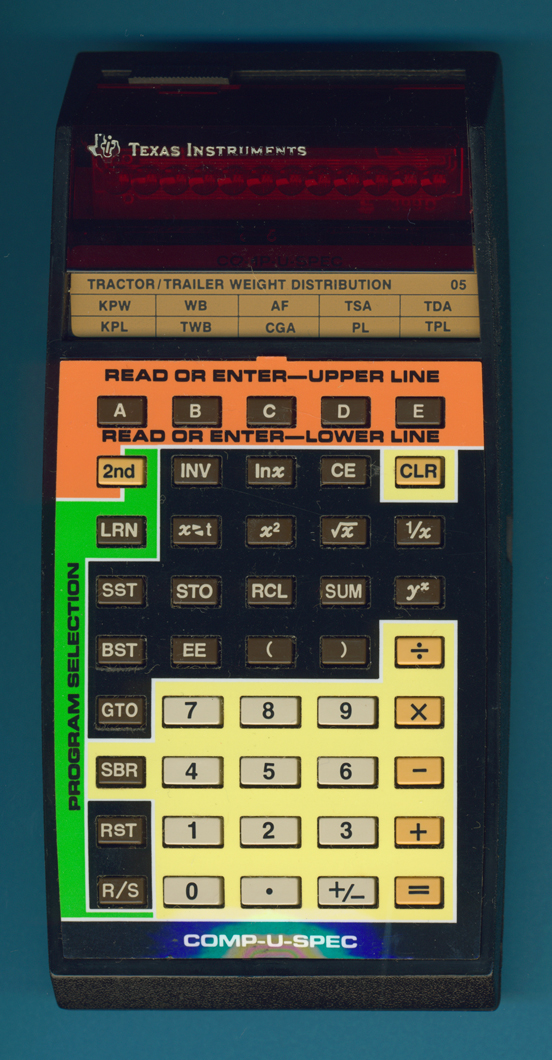 Comp-U-Spec Truck Specification calculator