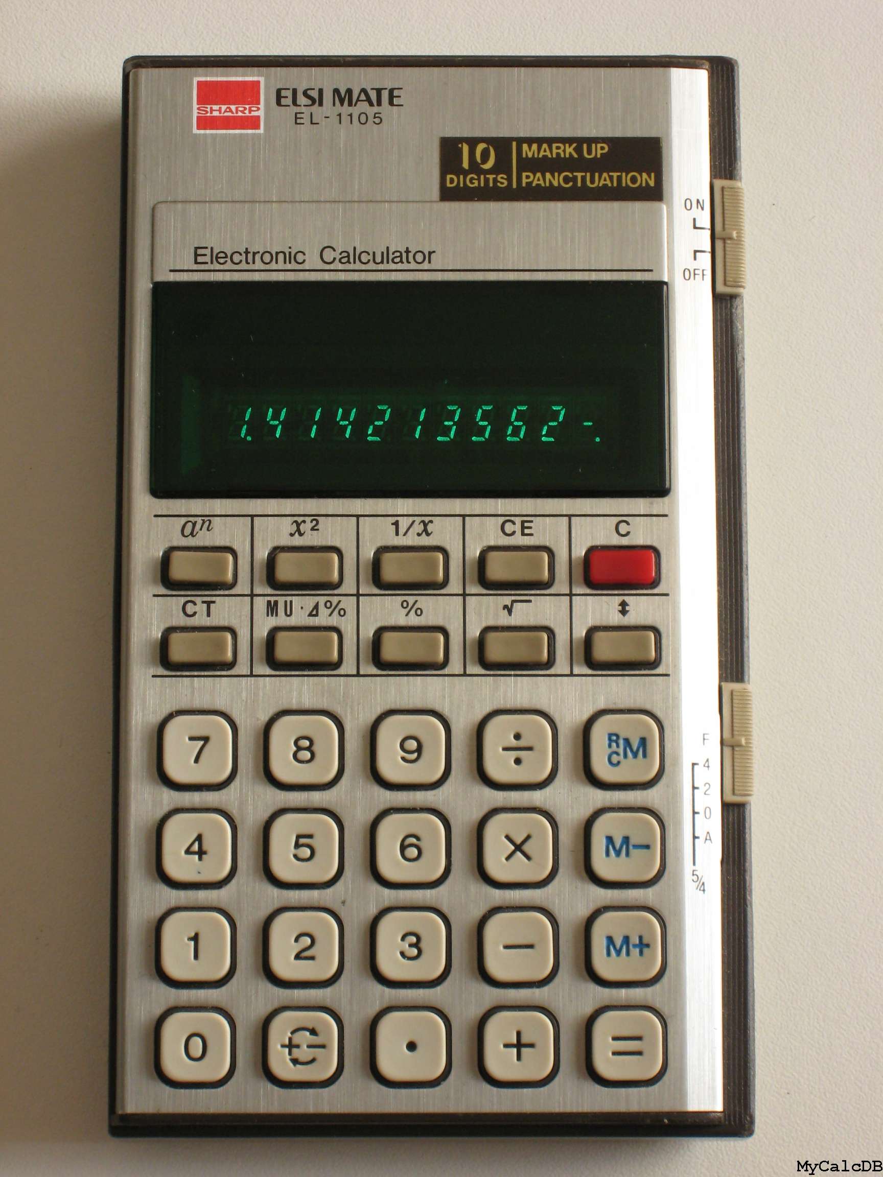 Sharp EL-1105 ELSIMATE