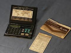 Sharp EL-470 TRAVEL CLOCK CALCULATOR