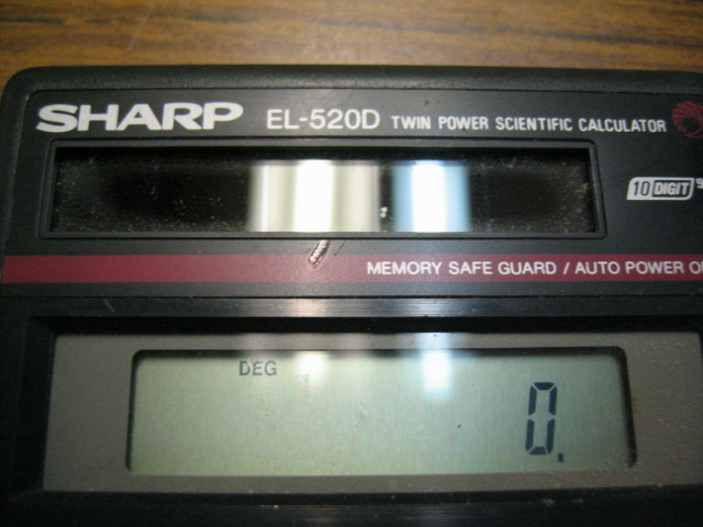 Sharp EL-520D