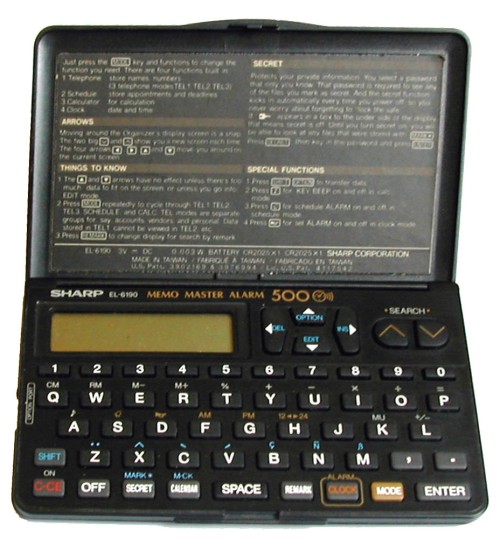 Sharp EL-6190 MEMO MASTER ALARM 500