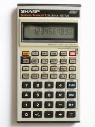 Sharp EL-731 Business/Financial