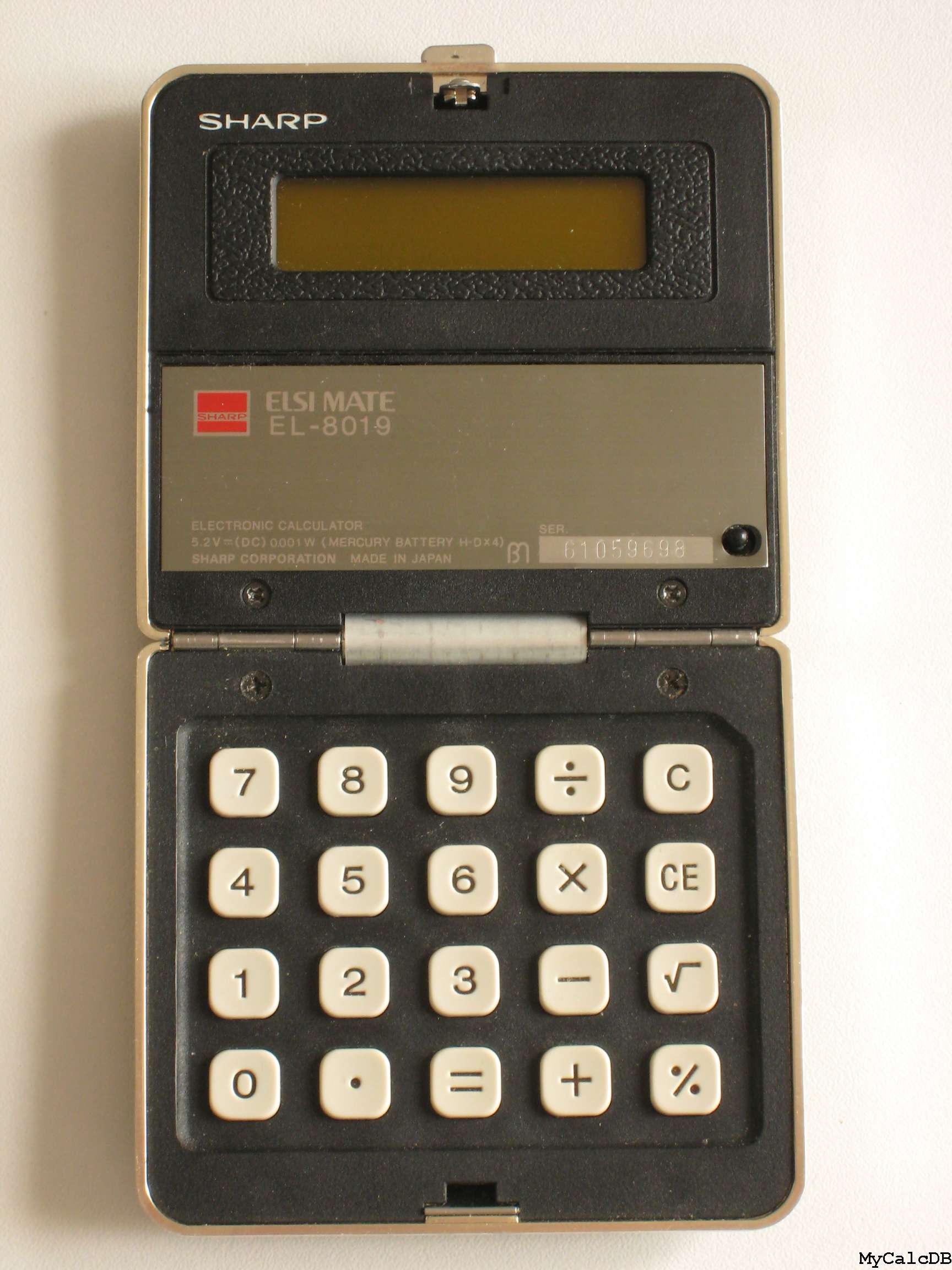 Sharp EL-8019 ELSIMATE