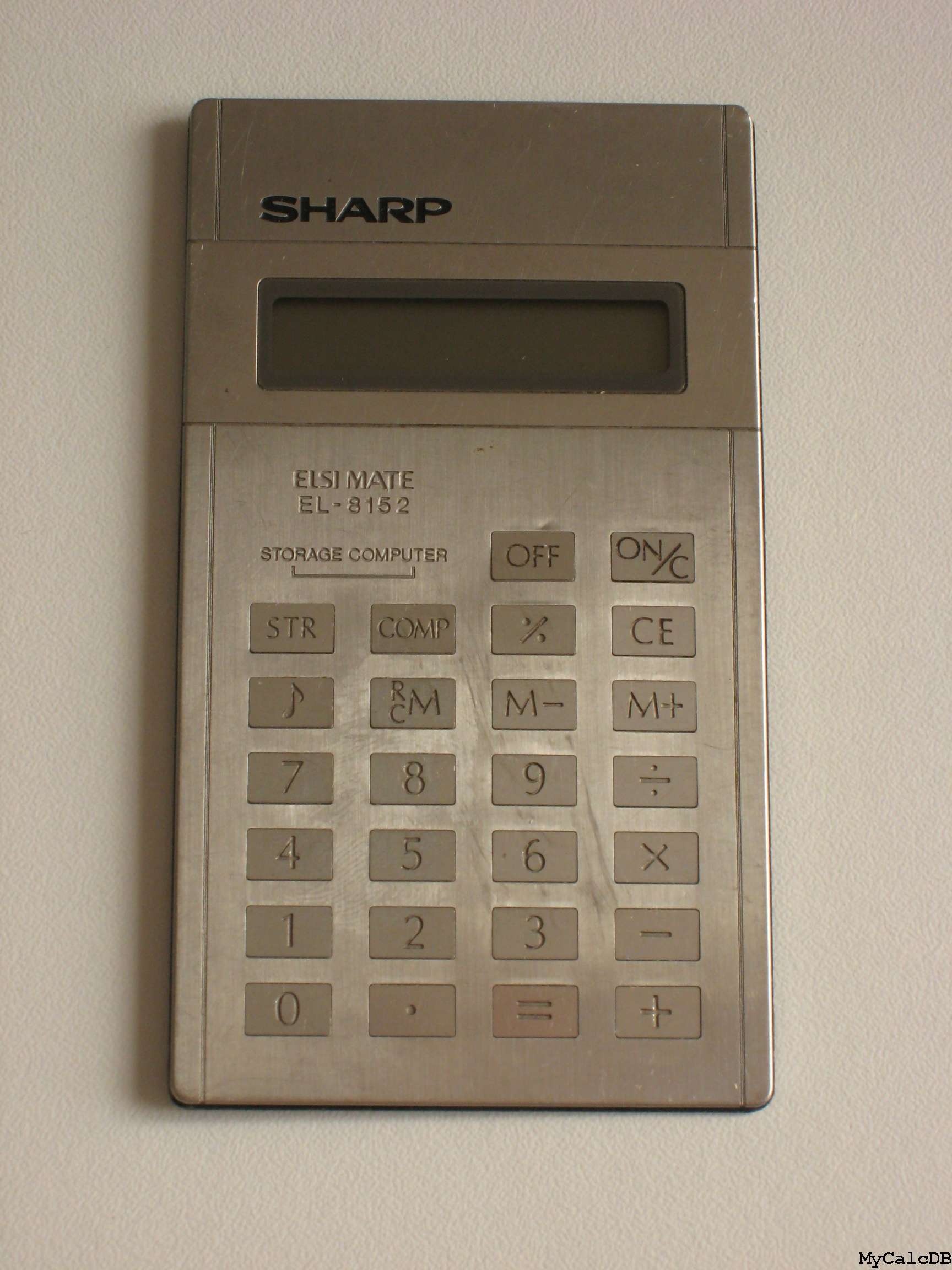 Sharp EL-8152 ELSIMATE