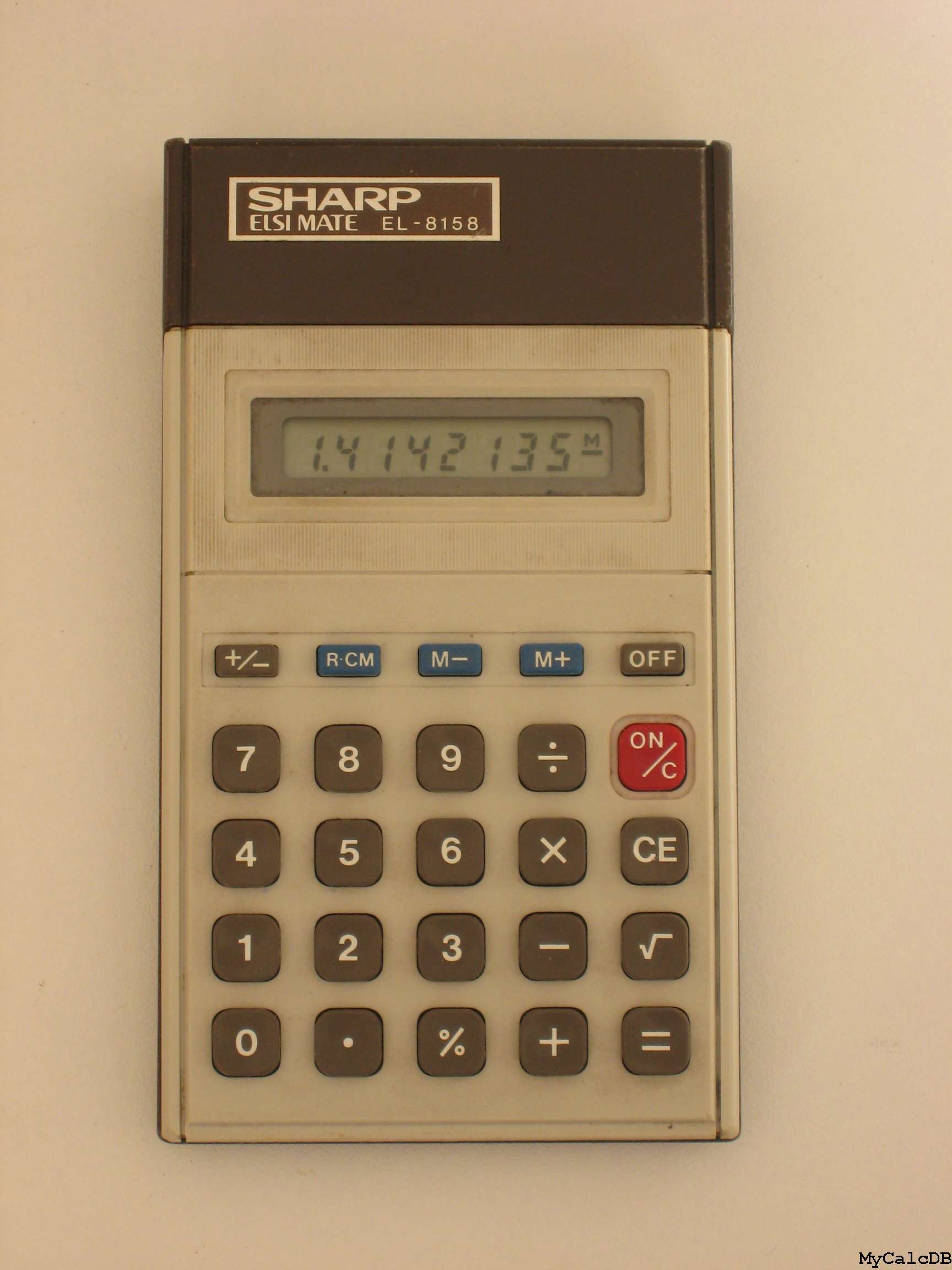 Sharp EL-8158 ELSIMATE