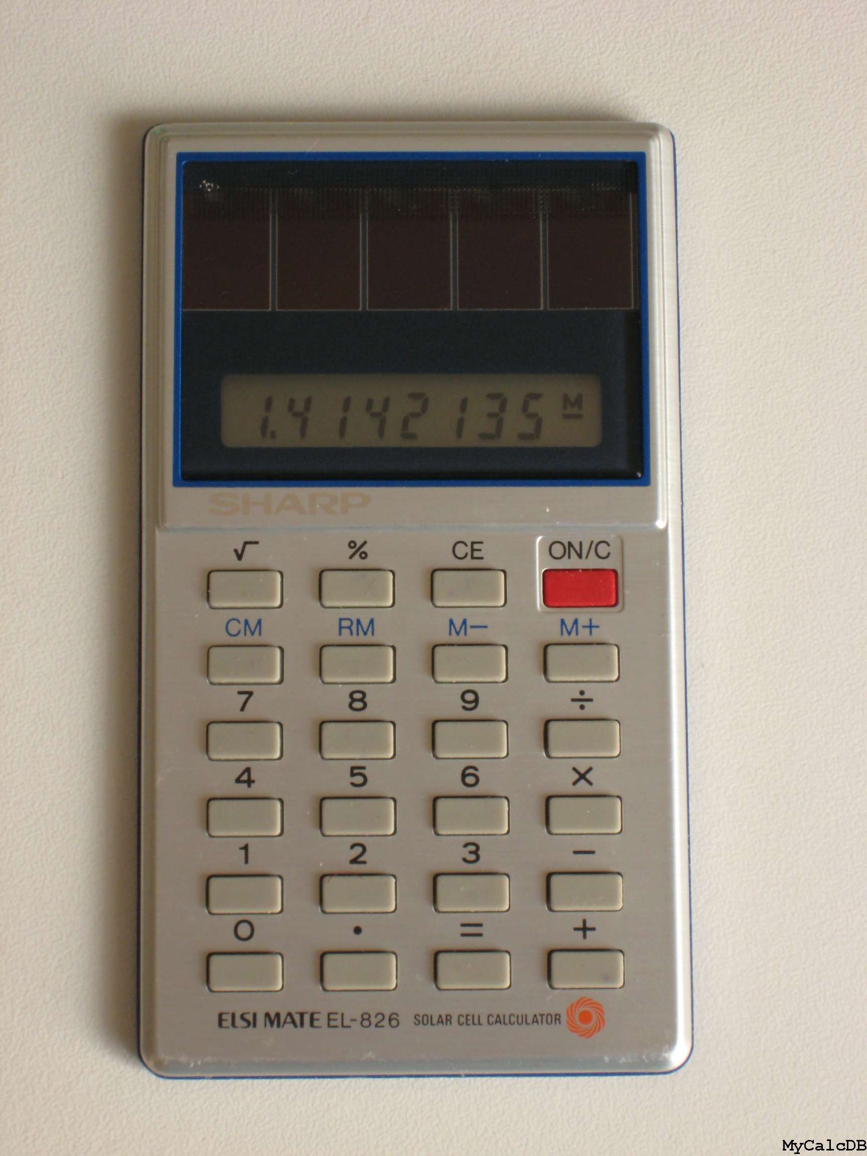 Sharp EL-826 ELSIMATE