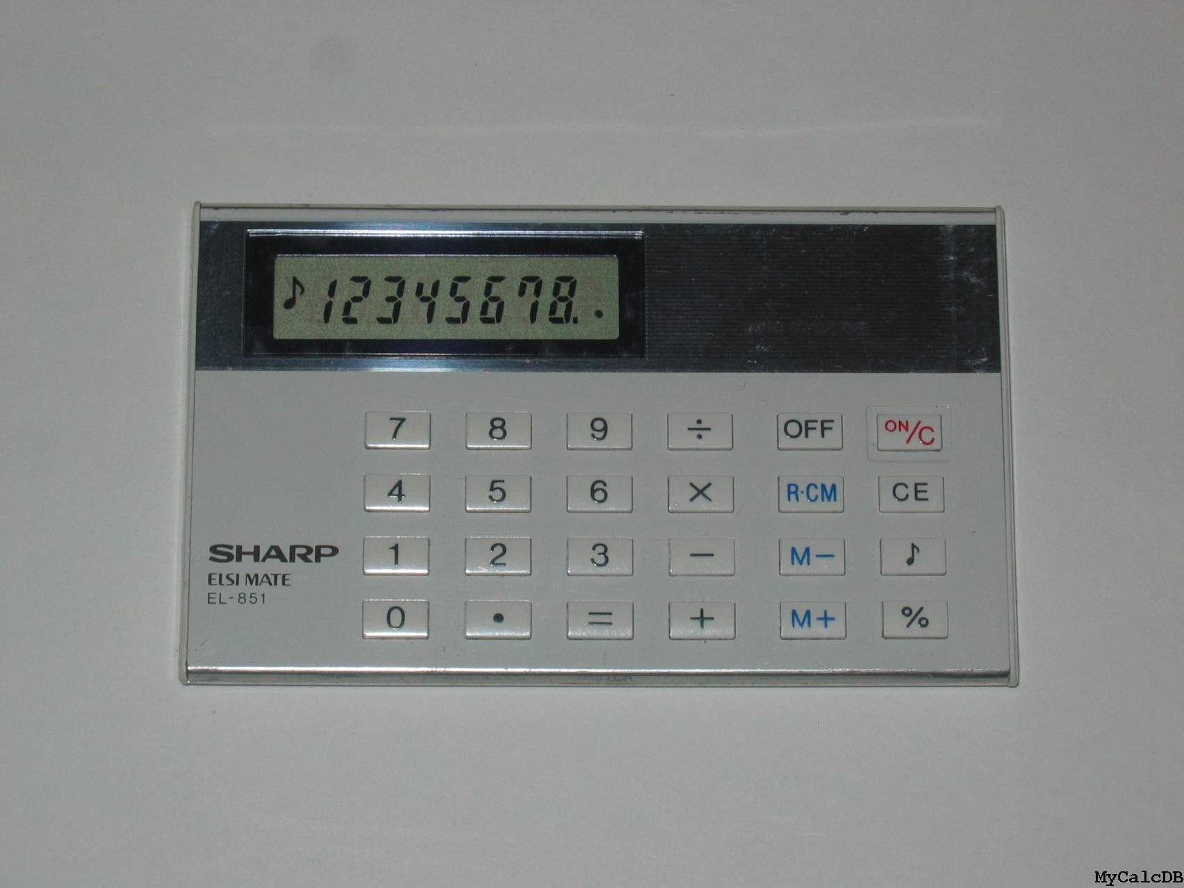Sharp EL-851 ELSIMATE