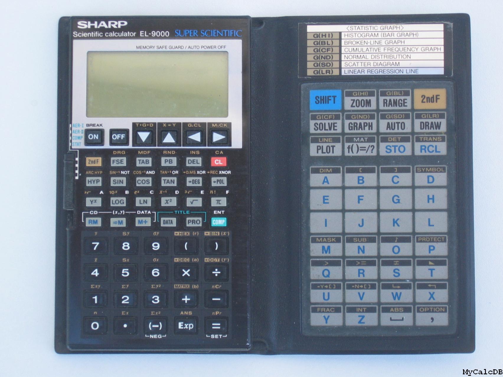 Sharp EL-9000 SUPER SCIENTIFIC