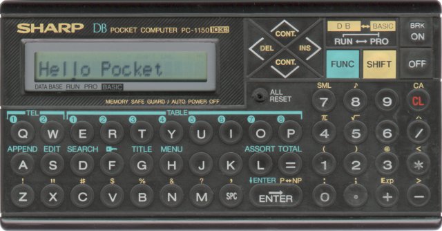Sharp PC-1150