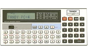 TRS 80 PC-4