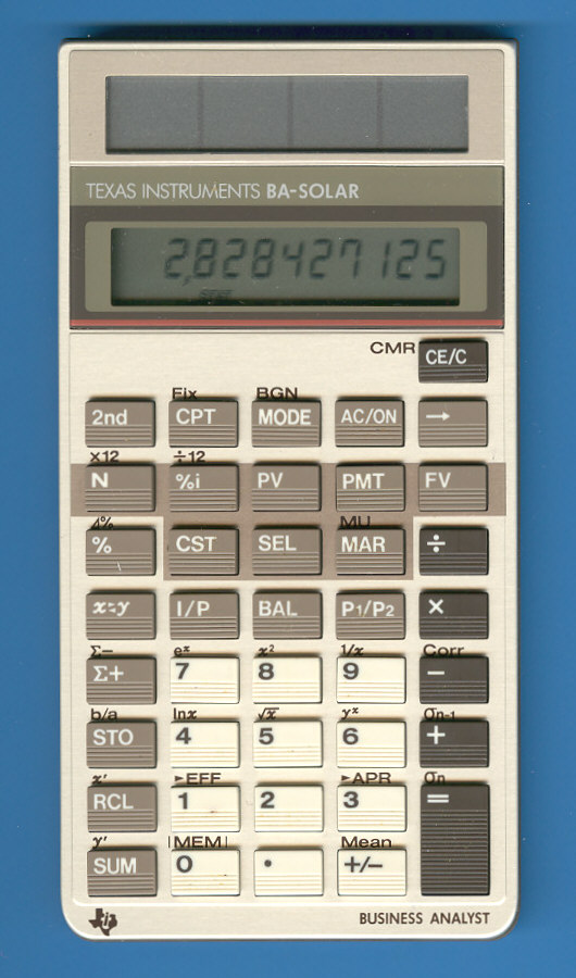 Texas Instruments BA-SOLAR BUSINESS ANALYST