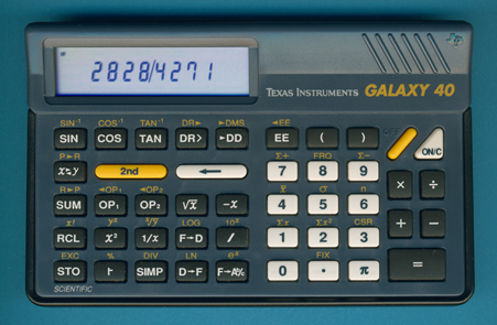 Texas Instruments Galaxy 40