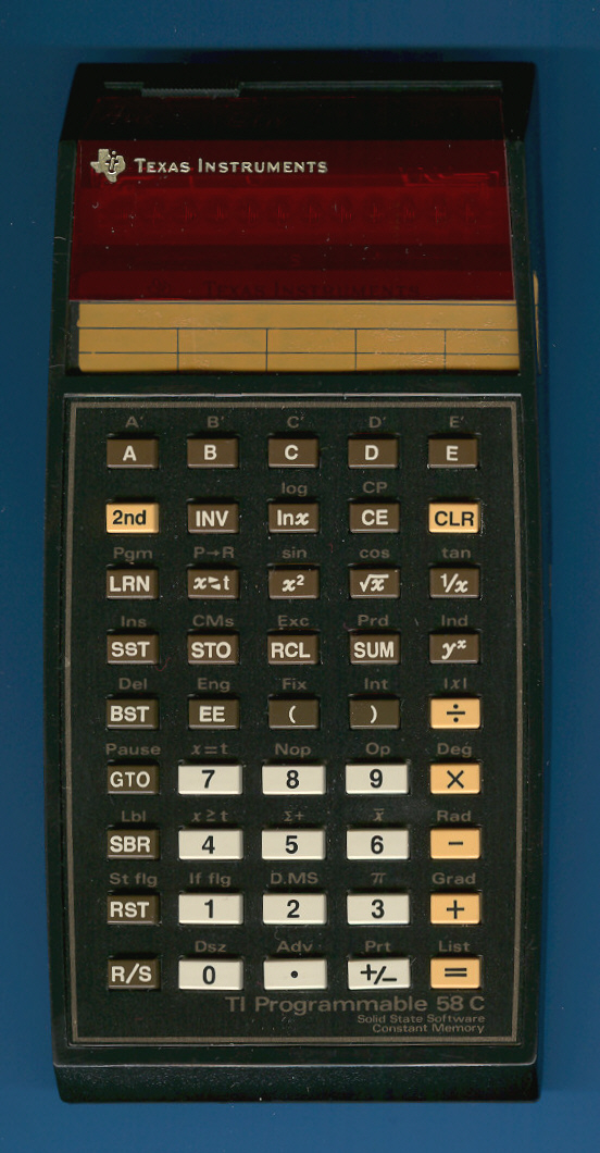 Texas Instruments TI Programmable 58C TI-58C