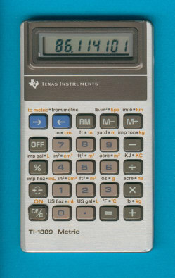 Texas Instruments TI-1889 Metric