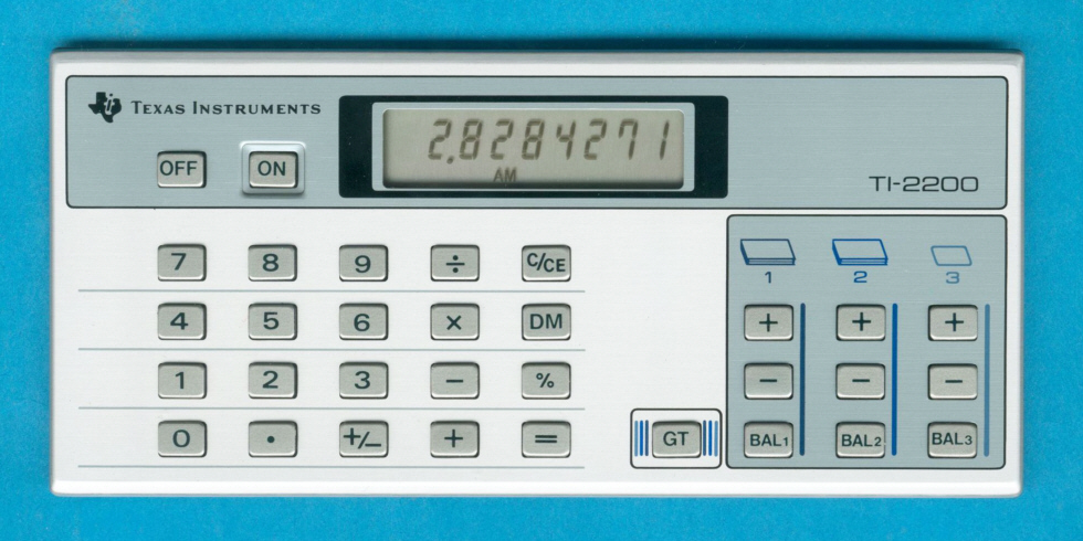 Texas Instruments TI-2200 Checkwriter