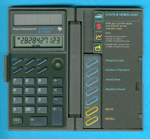 Texas Instruments TI-2600 PERSONAL BANKER