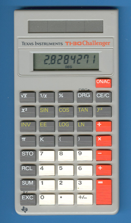 Texas Instruments TI-30 Challenger