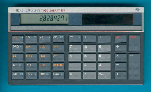 Texas Instruments TI-30 GALAXY SLR