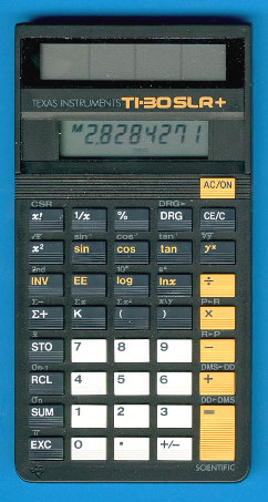 Texas Instruments TI-30 SLR+