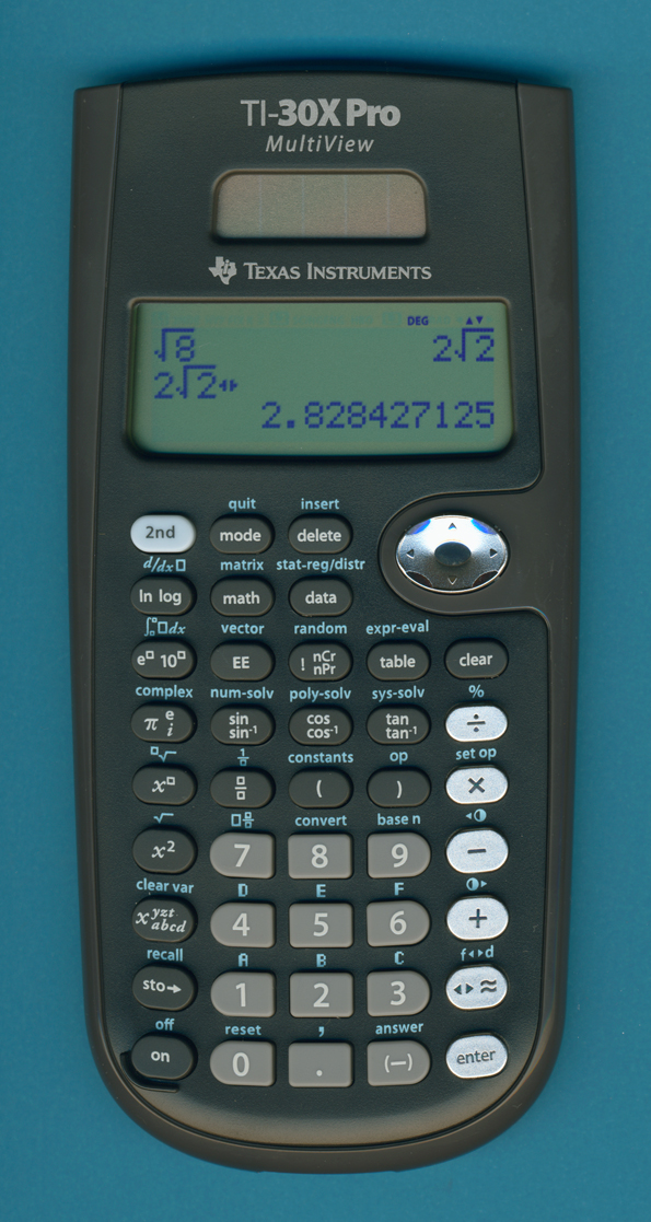 Texas Instruments TI-30X Pro MultiView