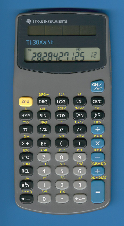 Texas Instruments TI-30Xa SE