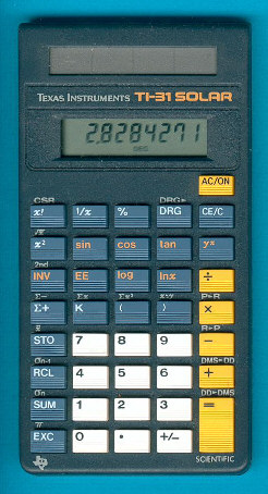 Texas Instruments TI-31 SOLAR