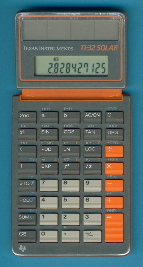 Texas Instruments TI-32 SOLAR