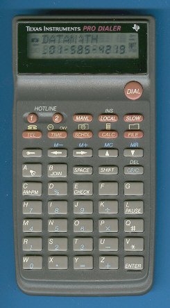 Texas Instruments TI-3200 Pro Dialer
