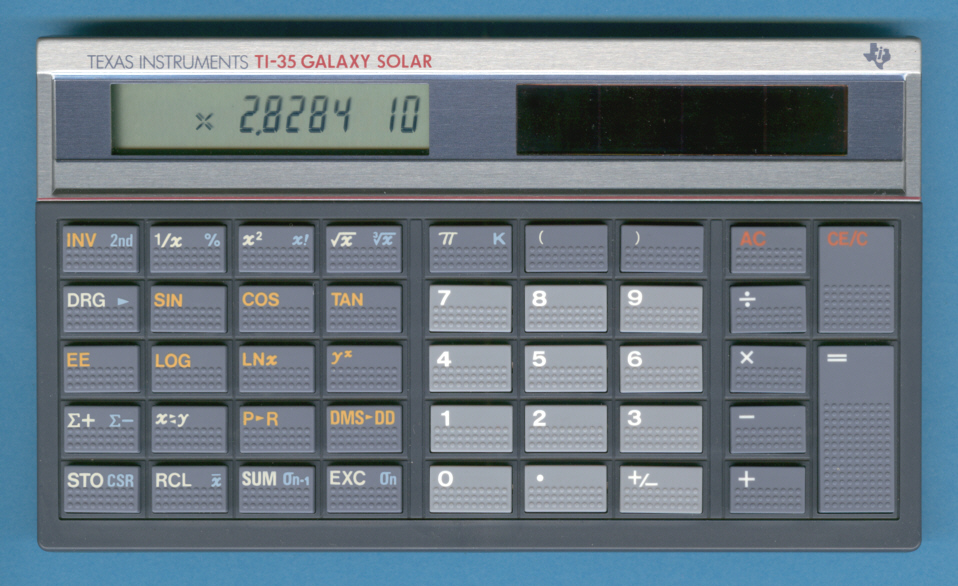 Texas Instruments TI-35 GALAXY SOLAR