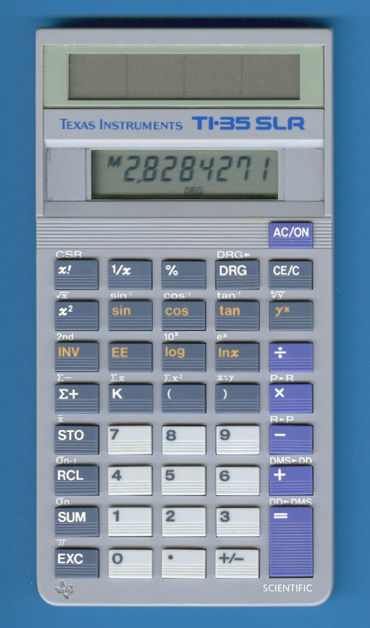 Texas Instruments TI-35 SLR