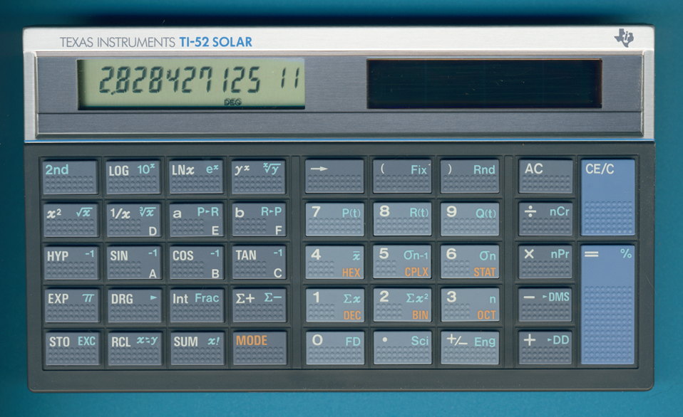 Texas Instruments TI-52 SOLAR