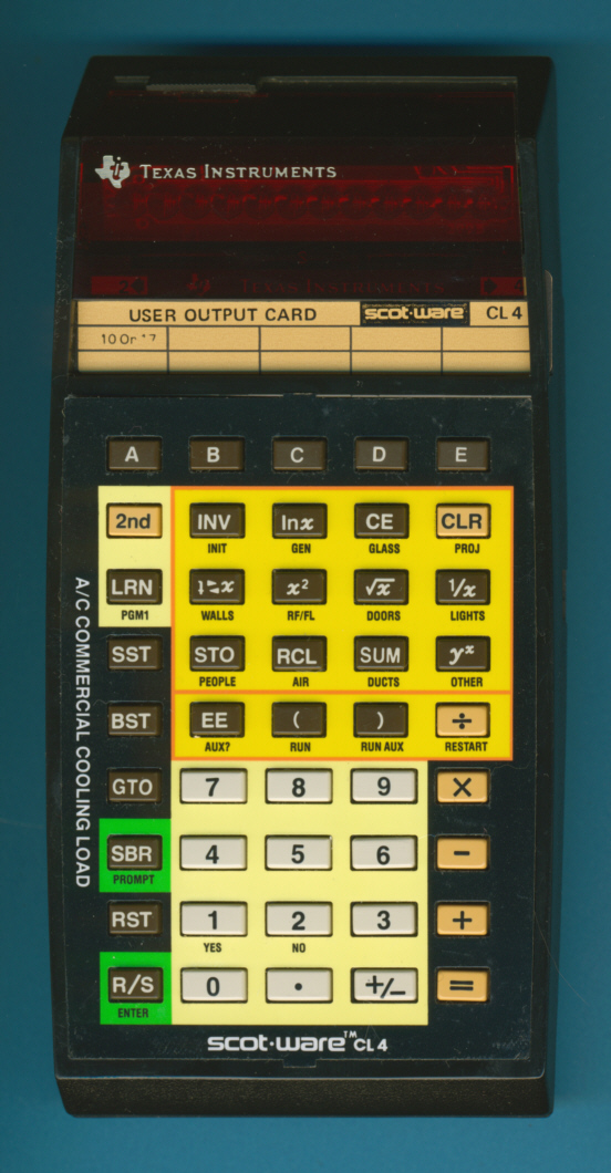 Texas Instruments TI-59 SCOT WARE CL 4