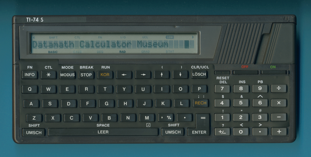 Texas Instruments TI-74S GERMANY