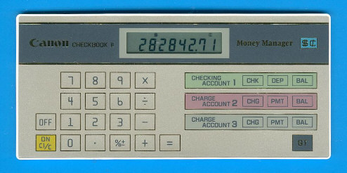 Canon Checkbook II