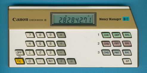 Canon Checkbook III