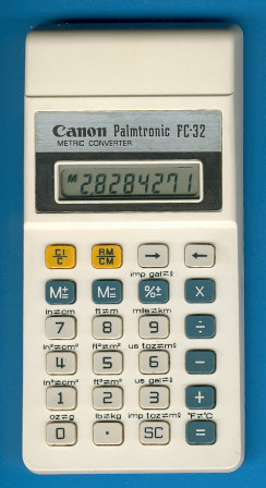 Canon Palmtronic FC-32